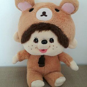 Monchichi in Rilakuma Costume Plush